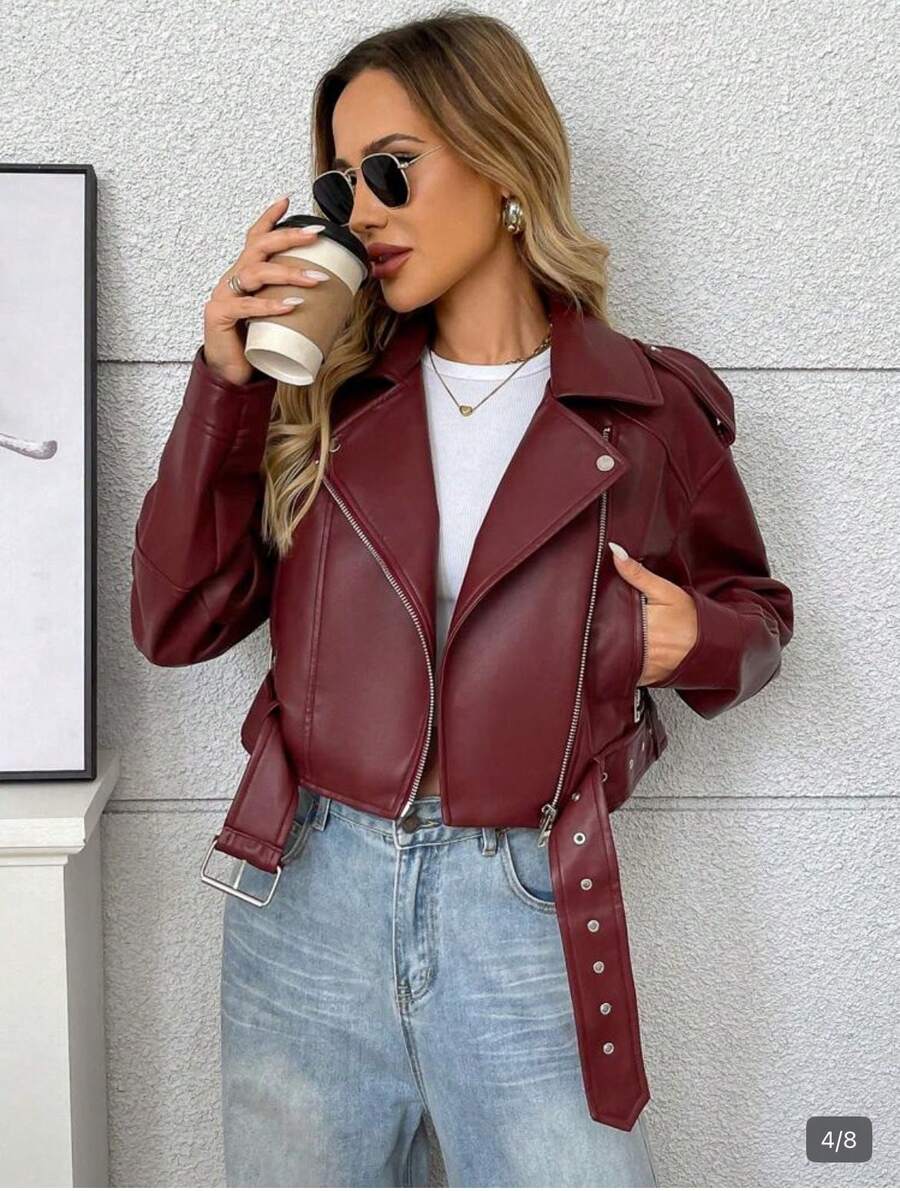 Woman Leather Jacket