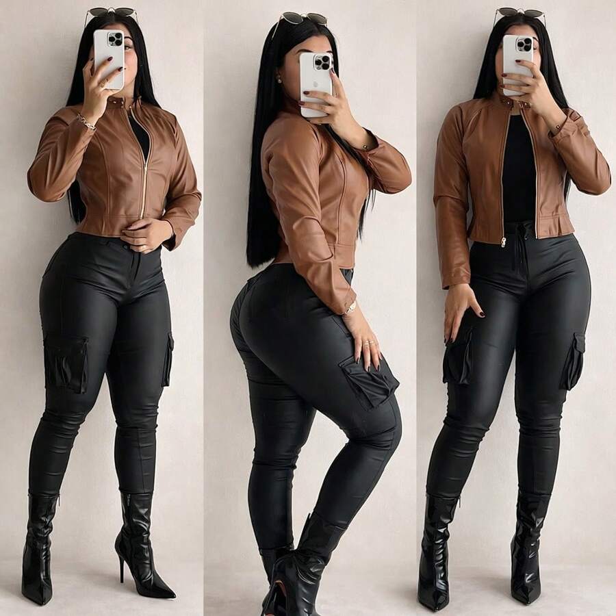 Woman Leather Jacket
