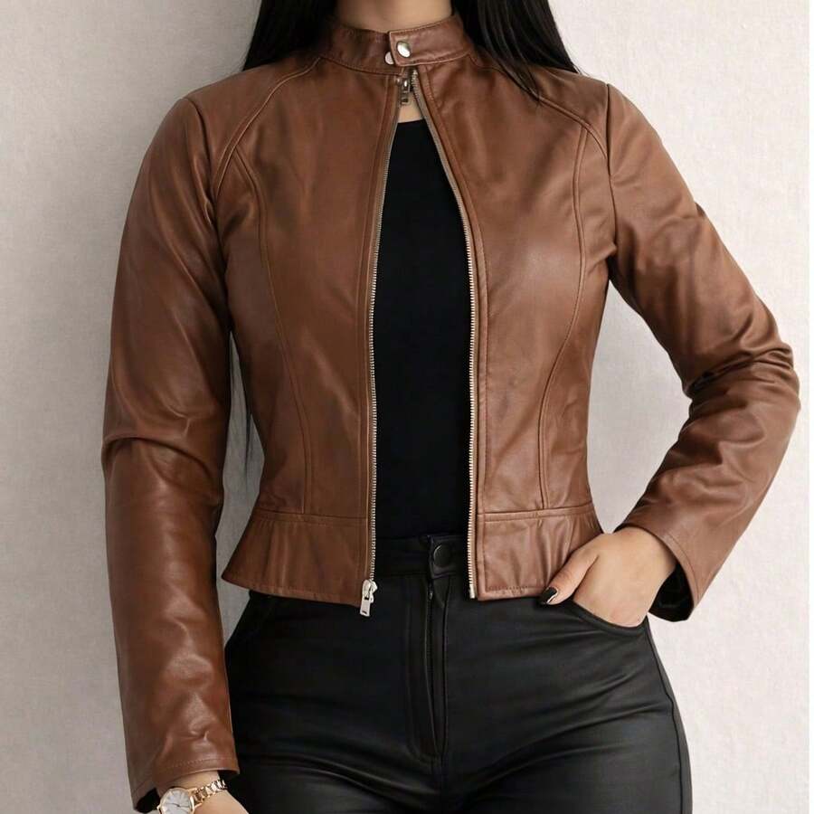 Woman Leather Jacket