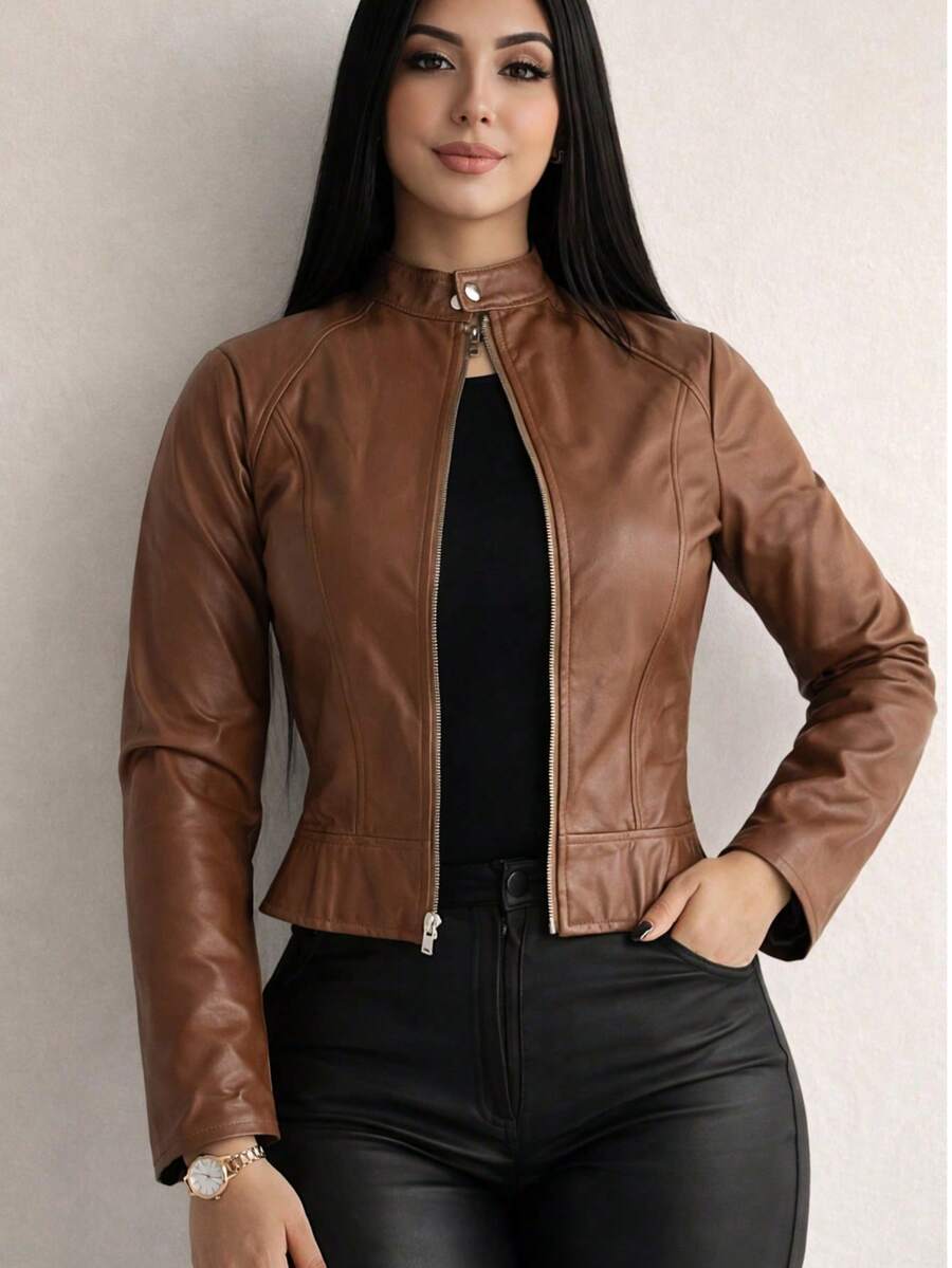 Woman Leather Jacket