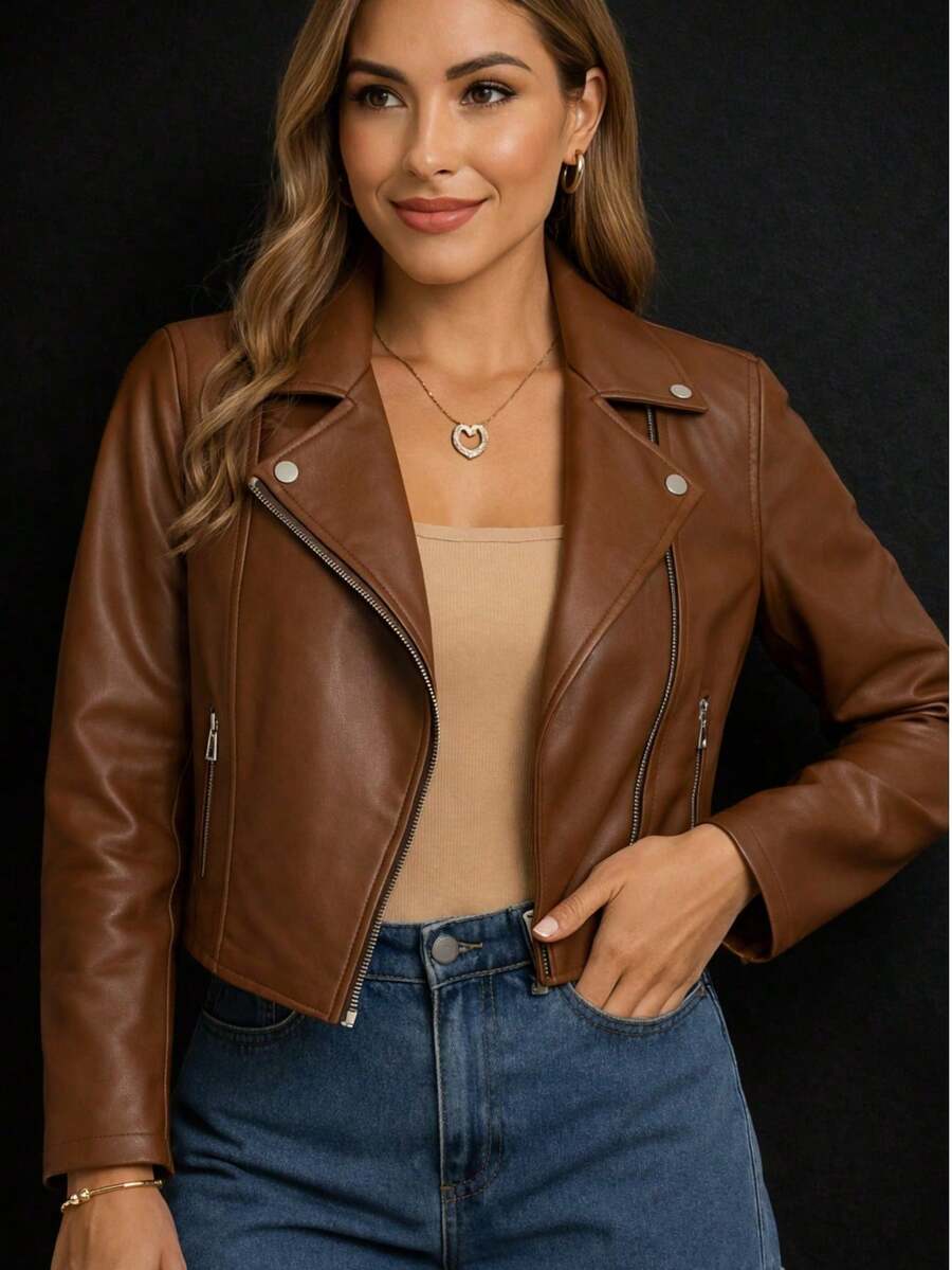 Woman Leather Jacket