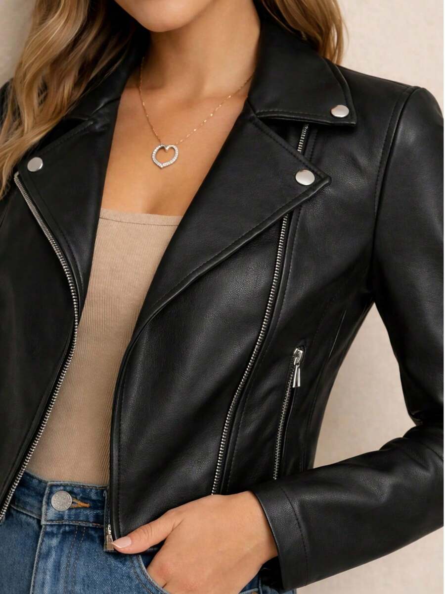 Woman Leather Jacket