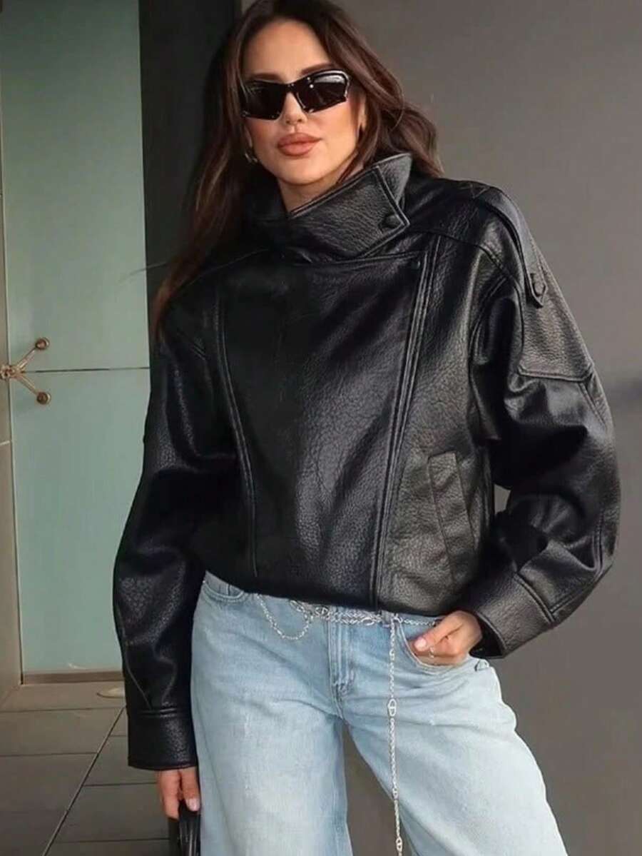 Woman Leather Jacket
