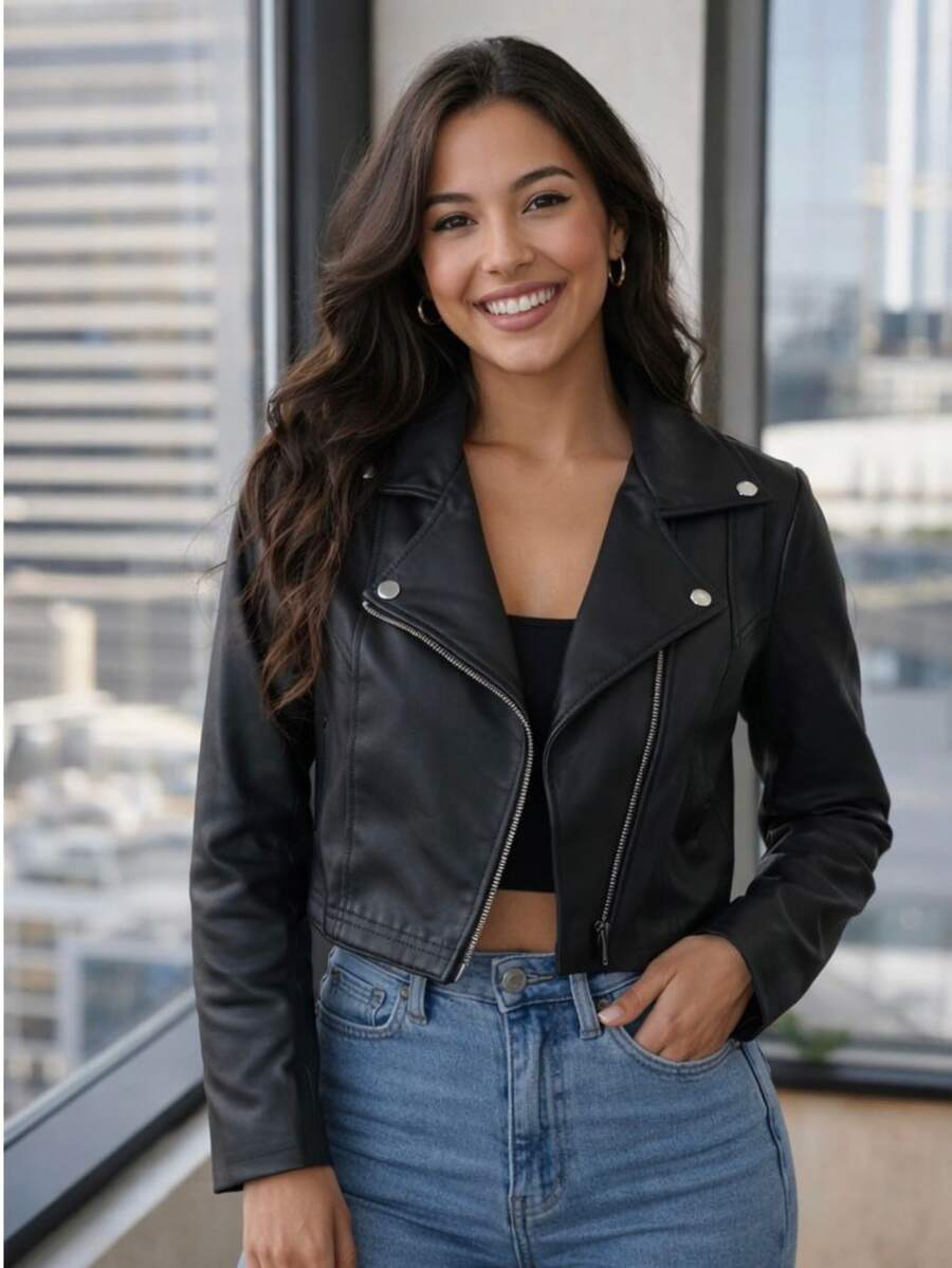 Woman Leather Jacket