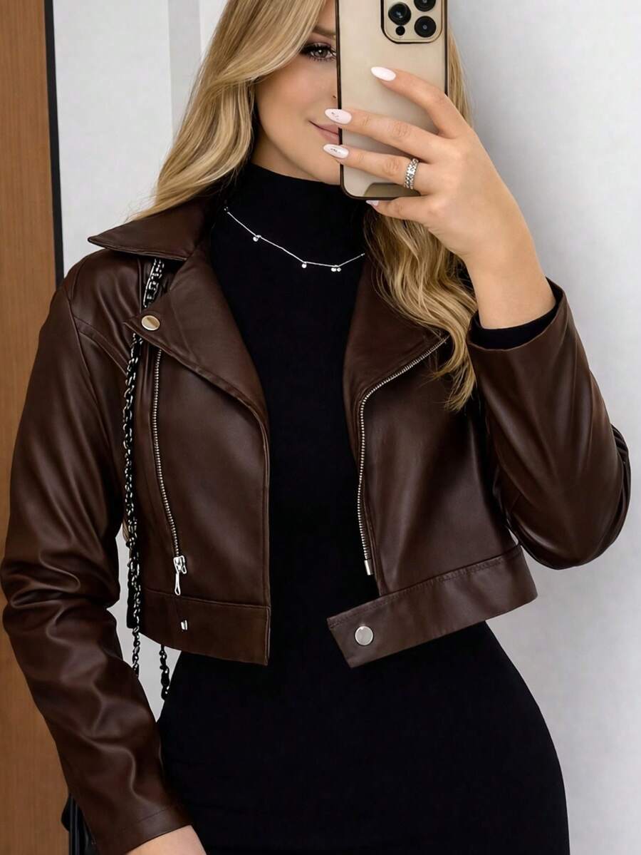 Woman Leather Jacket