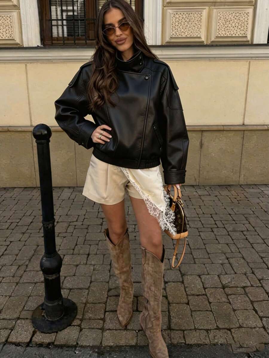 Woman Leather Jacket