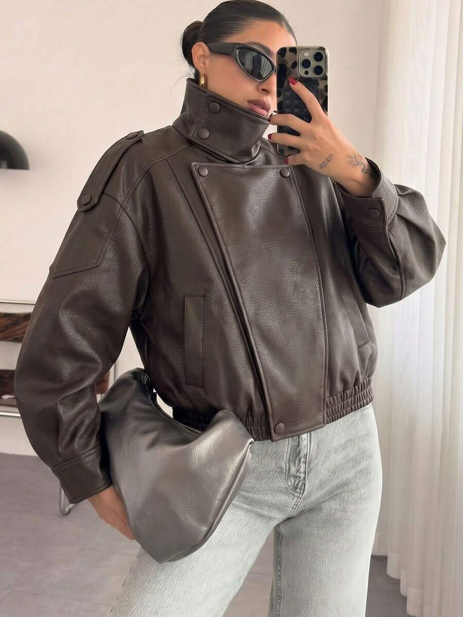 Woman Leather Jacket