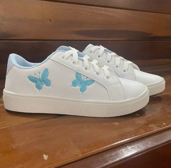 Camo Blue Sneakers