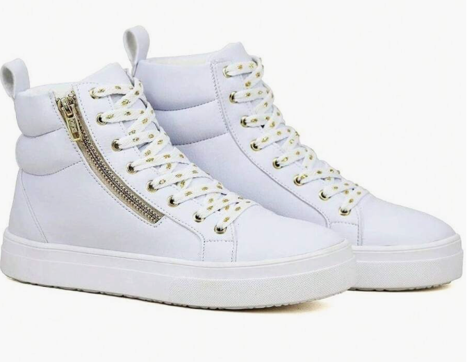 White C Sneakers