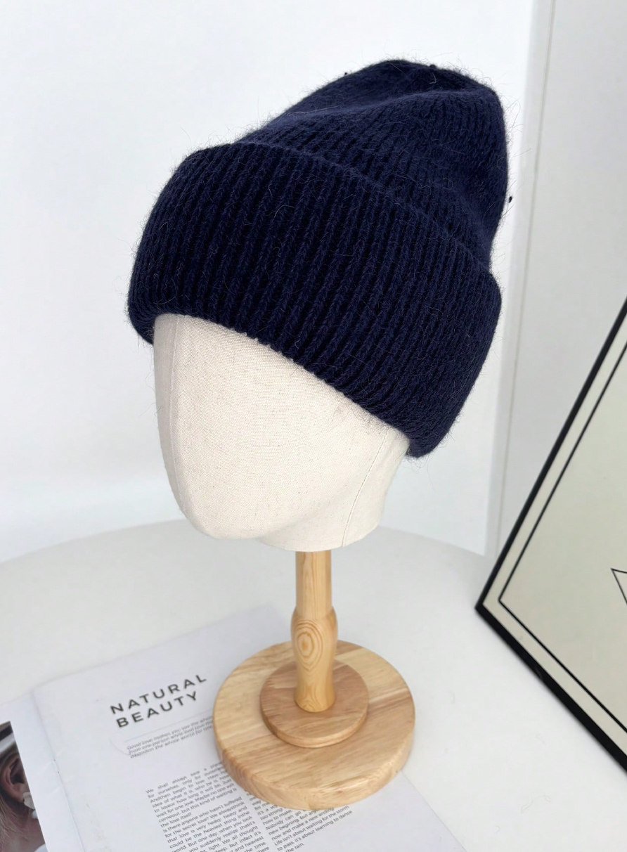 G Navy Beanie