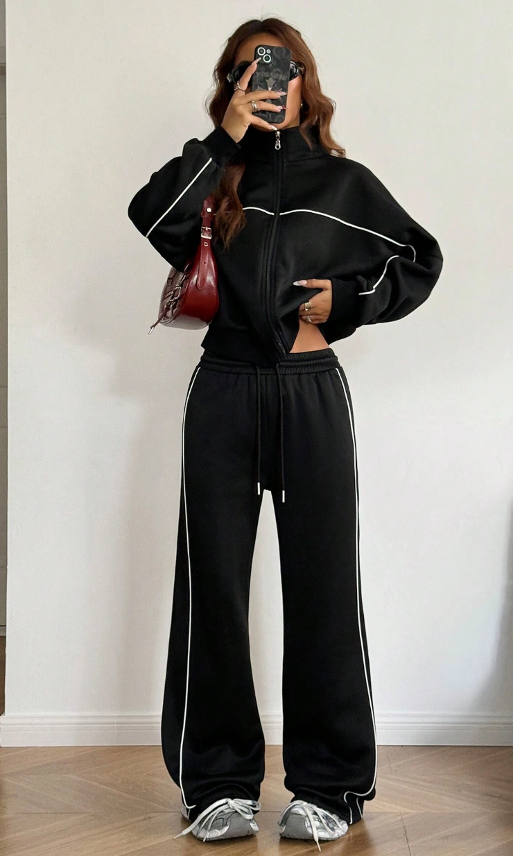 Black tracksuit