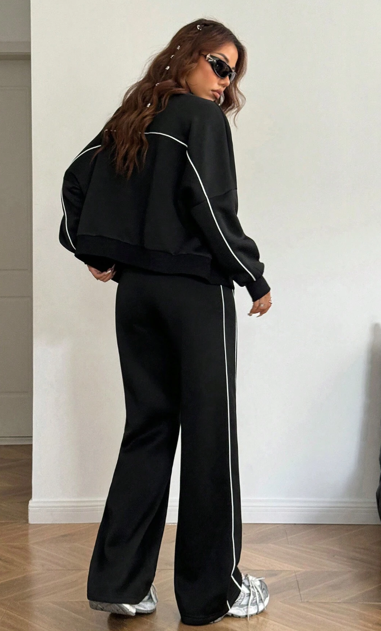 Black tracksuit