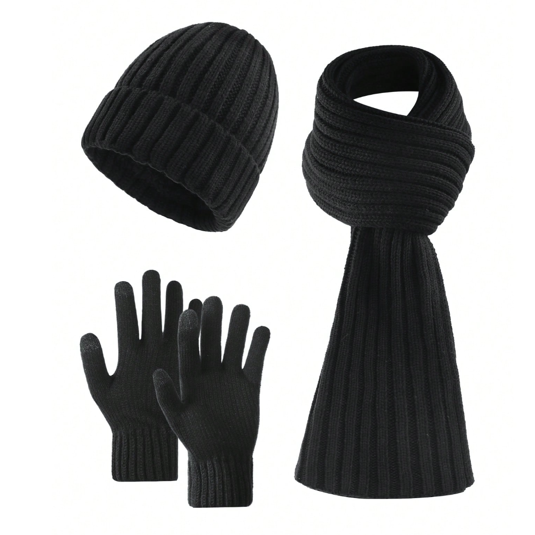 B Scarf & Beanie