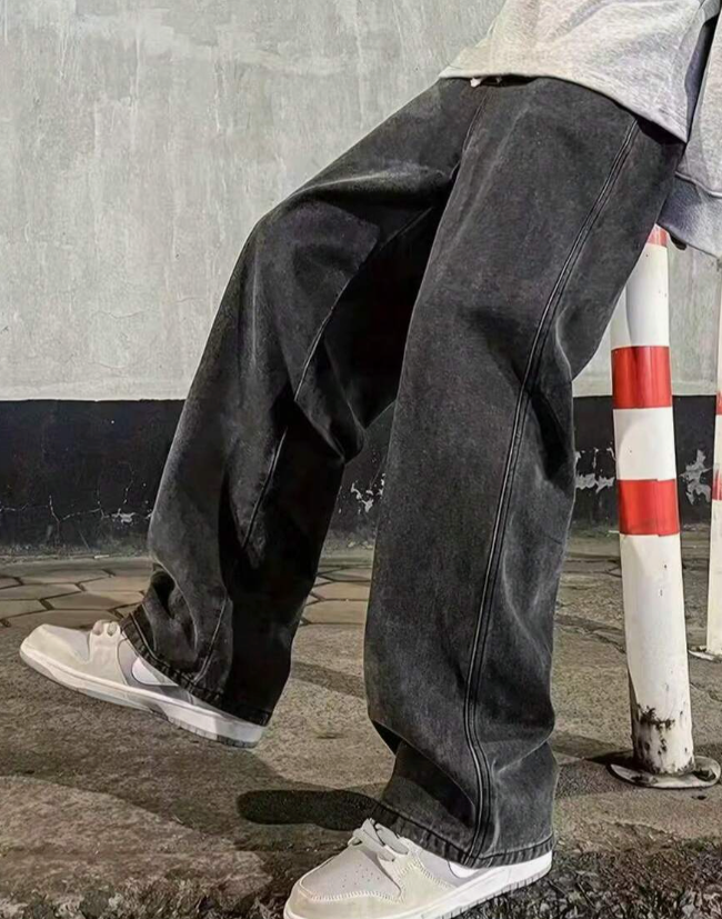 Grey Diamonds Jeans