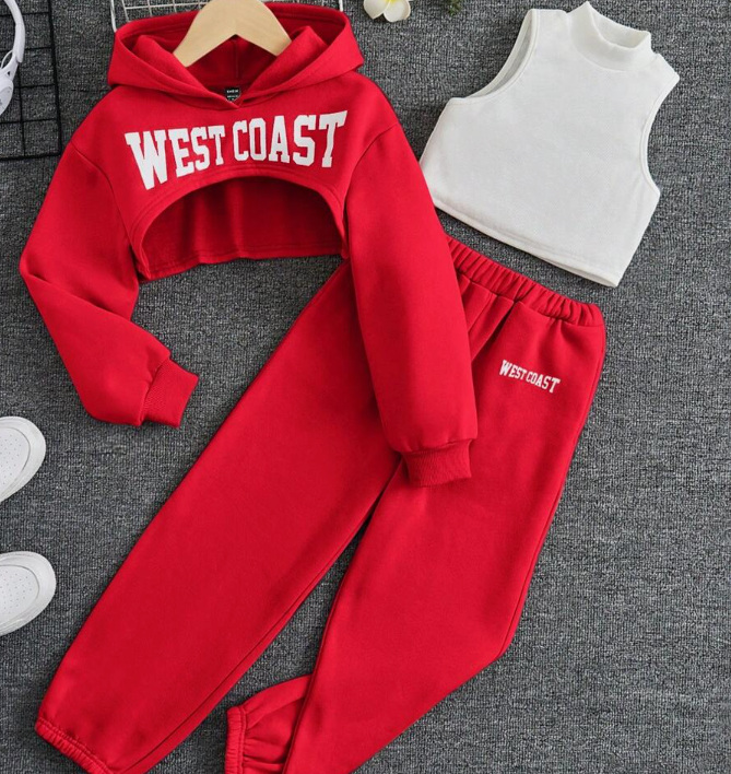 Dt Red Tracksuit