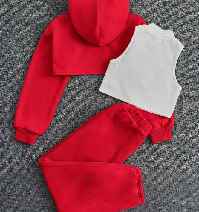 Dt Red Tracksuit