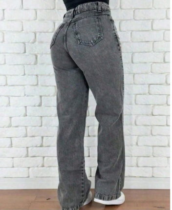 Flared Grey Jeans