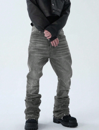 Black Flared Jeans