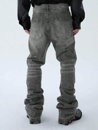 Black Flared Jeans