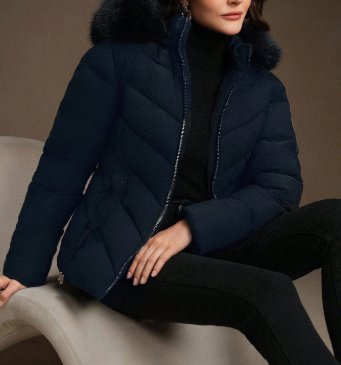Navy Parka jacket