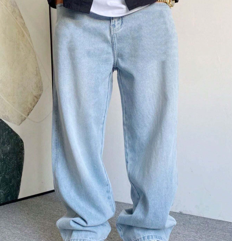Gradient Light Blue Jeans