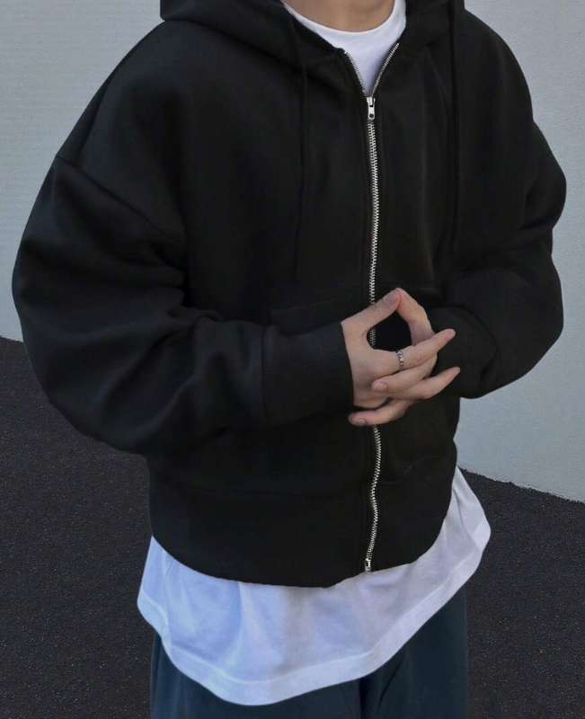 B Zip Hoodie