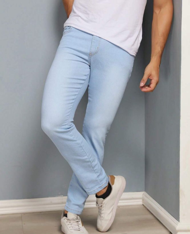Gradient Camo Patch Jeans