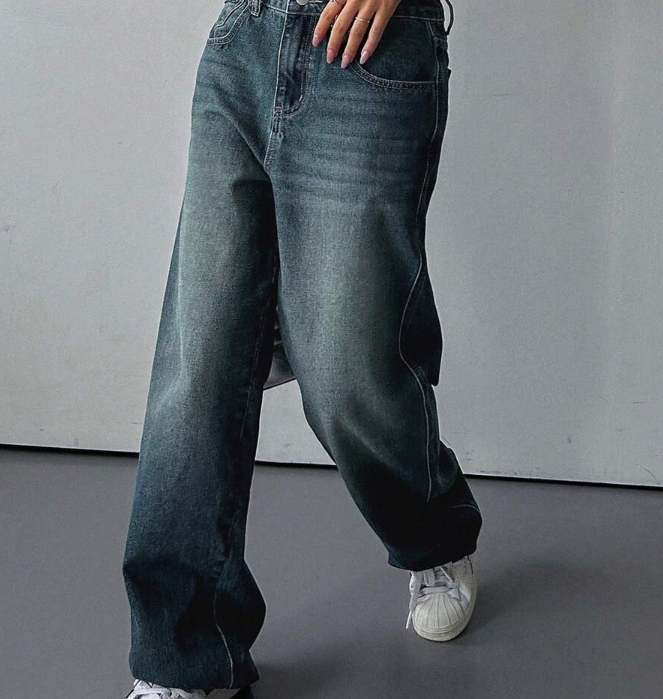 Gradient Blue Jeans