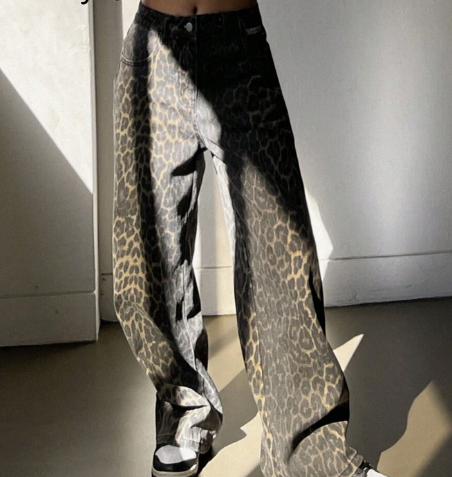 Black Patch Flared Jeans