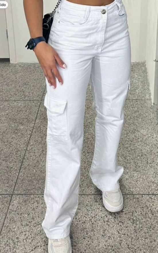 White Ripped Jeans