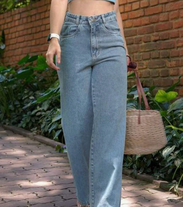 Light Blue Patch Jeans