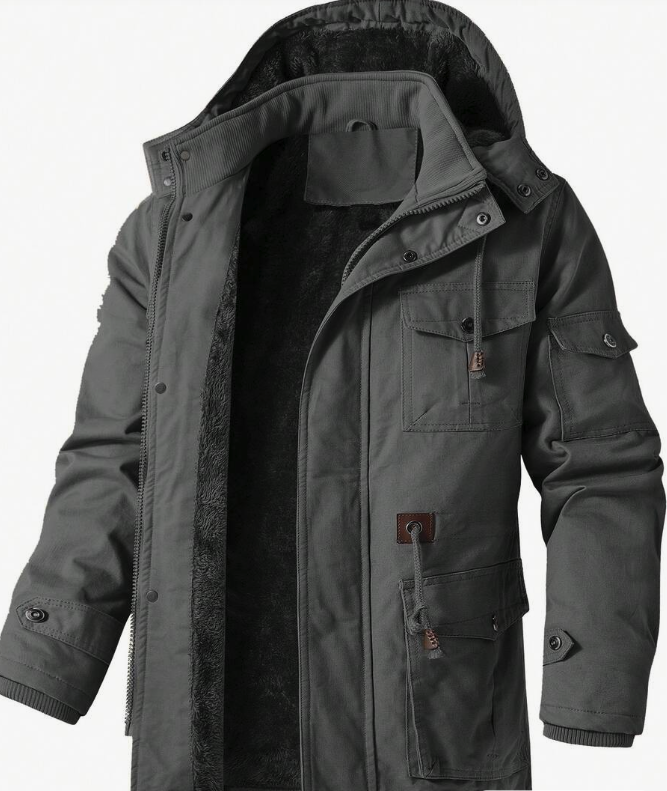 Go Grey Parka B L