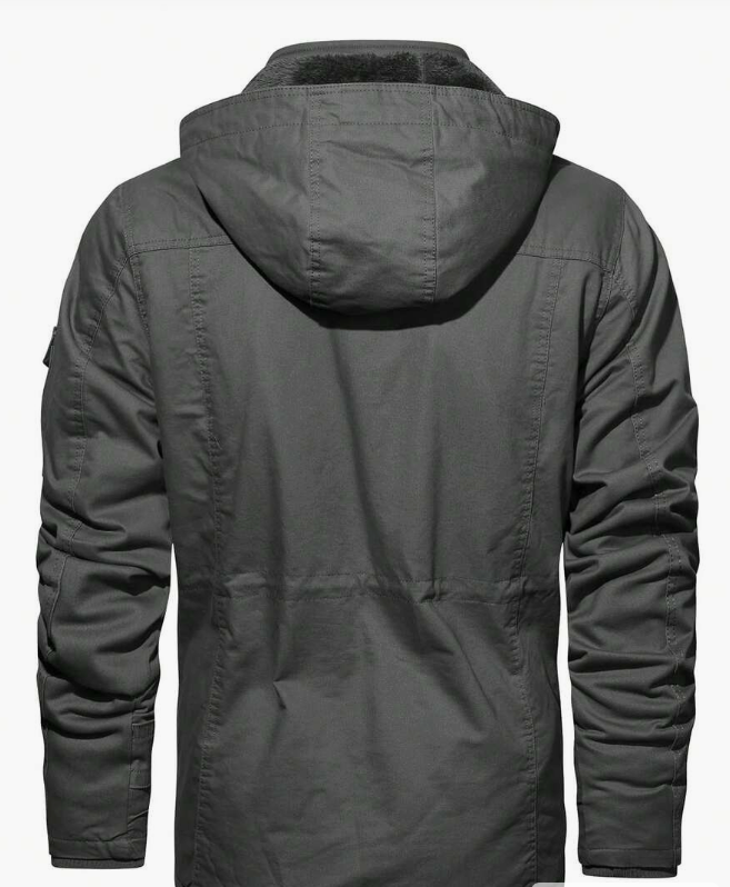 Go Grey Parka B L