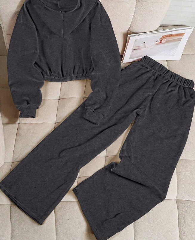 Black/Dark Grey Tracksuit
