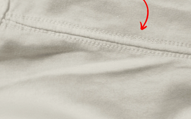 White blue T-shirt