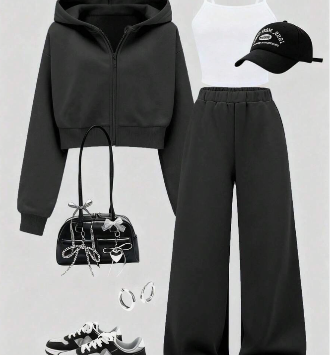 T Black Tracksuit