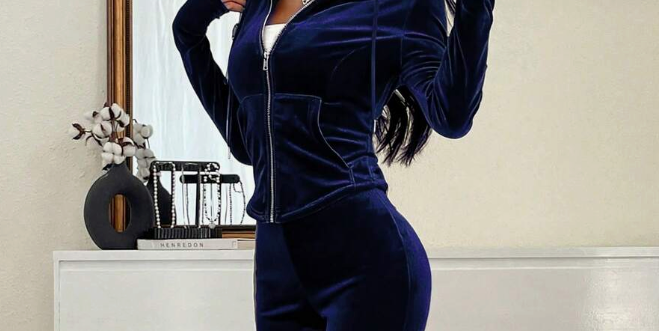 Navy Zip Hoodie
