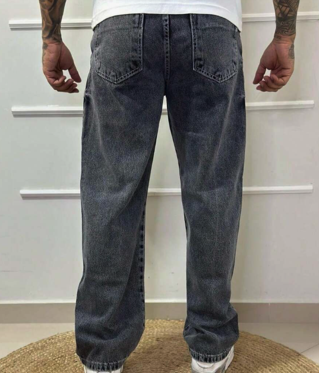 Gradient Grey Ripped Jeans
