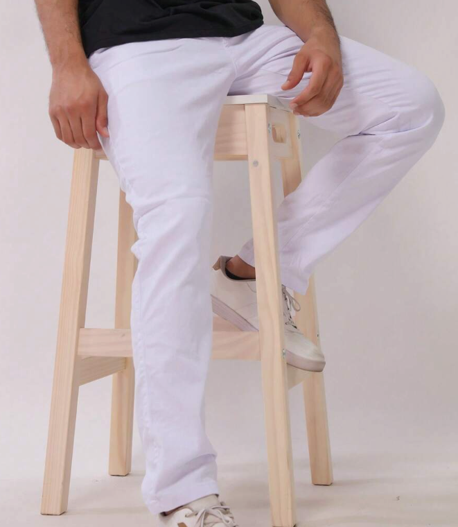 White Ripped Jeans