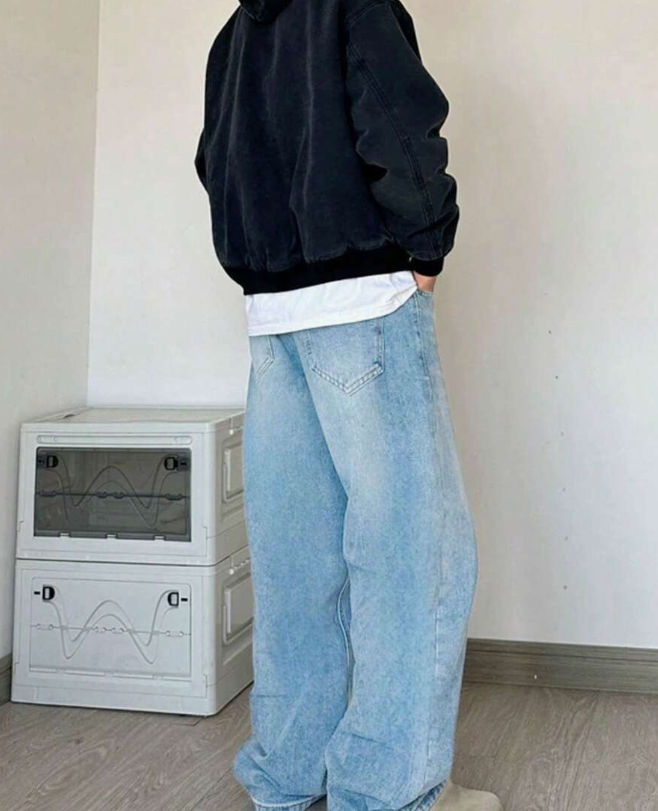 Blue Distressed Jeans