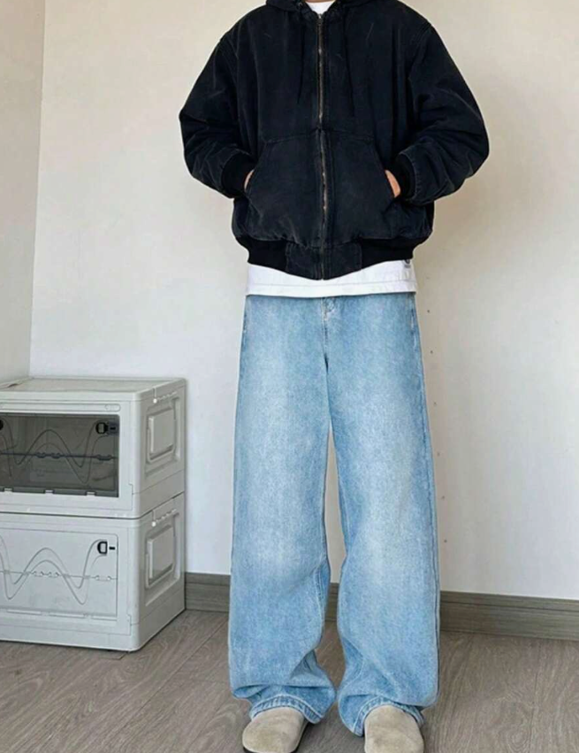 Blue Distressed Jeans