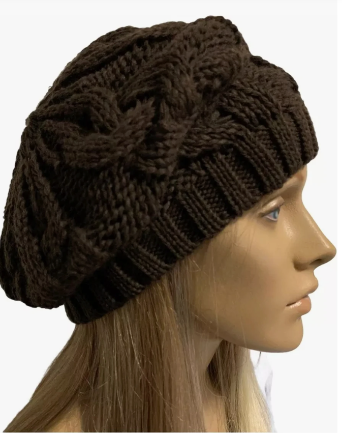 G Navy Ribbed Beanie