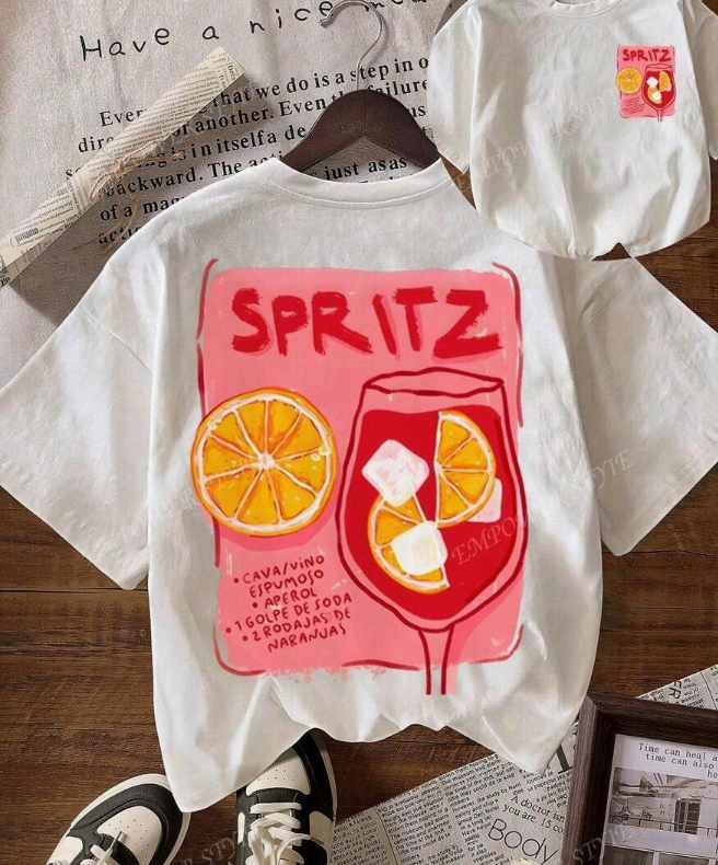 Paint Drip White T-shirt