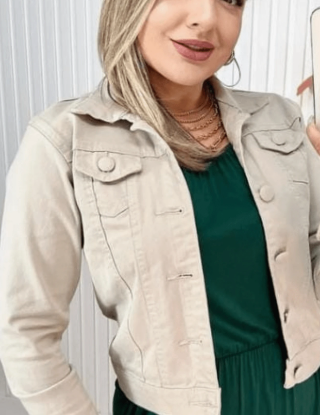 G E Beige Parka