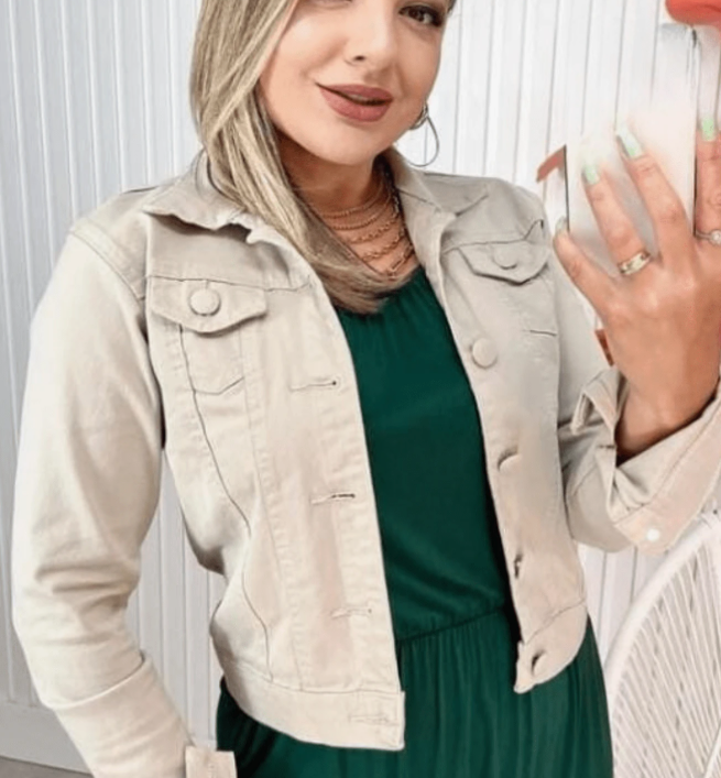 G E Beige Parka