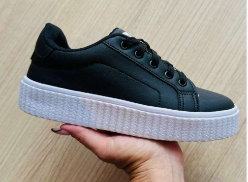 M Black White