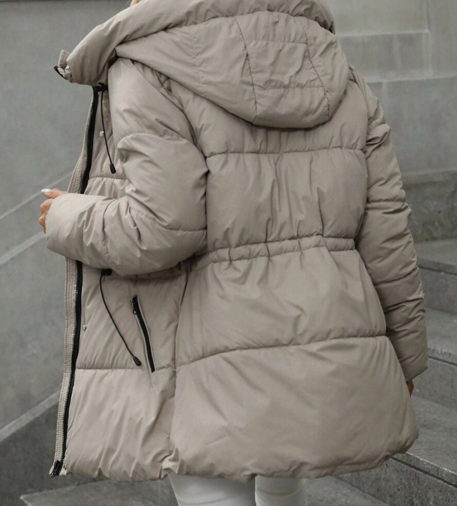 W Navy Parka
