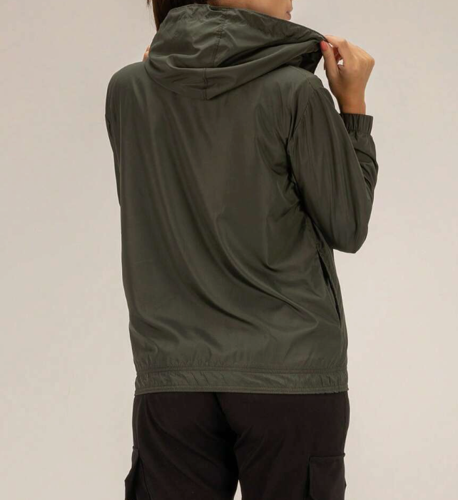 M Green Windbreaker