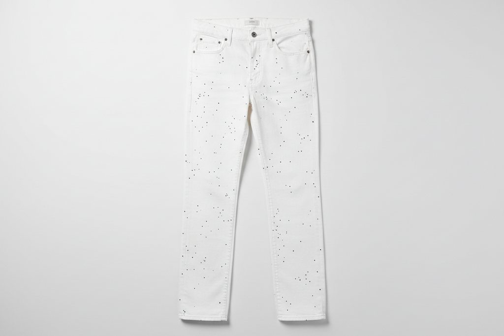 White Patch Jeans
