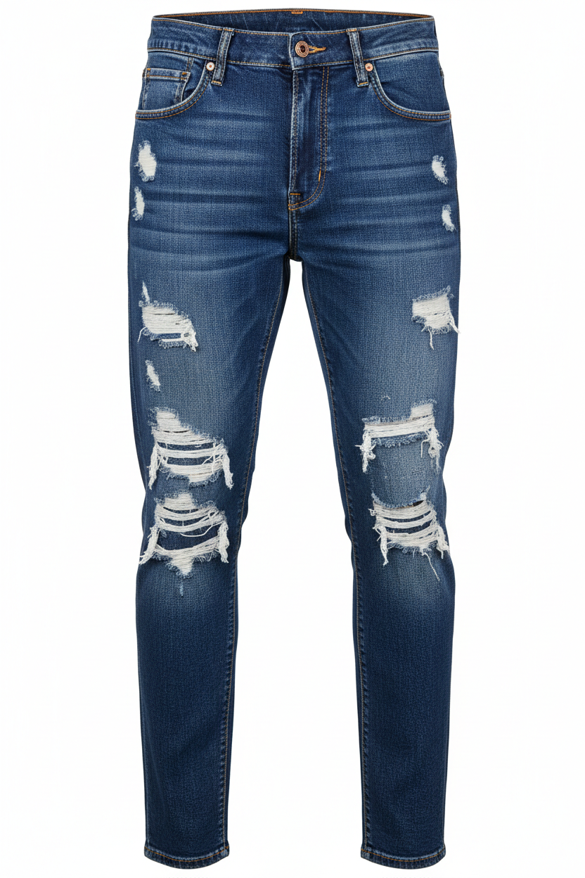 Distressed Jeans